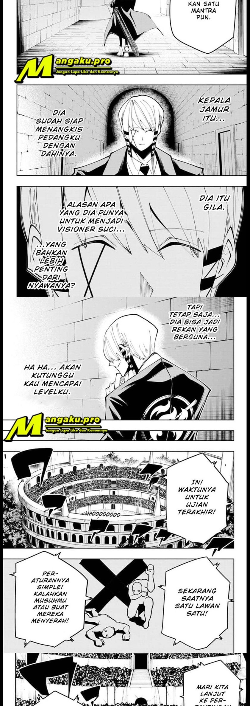 Mashle Magic and Muscles Chapter 57 Bahasa Indonesia